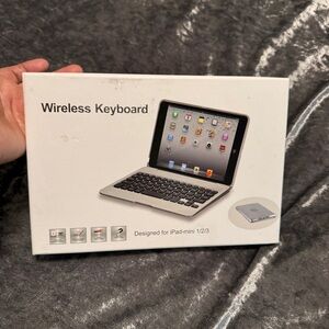 ONHIW Wireless Keyboard for iPad-Mini 1/2/3